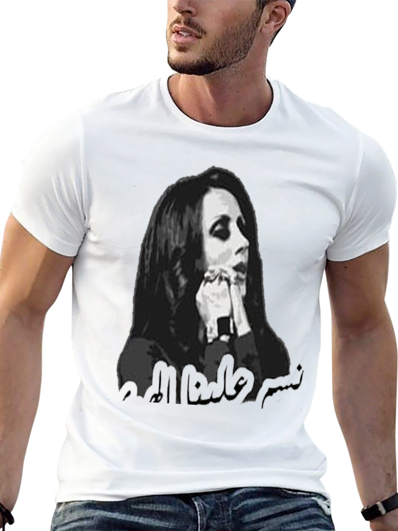 Unique Graphic T-Shirt - Womens Silhouette Design