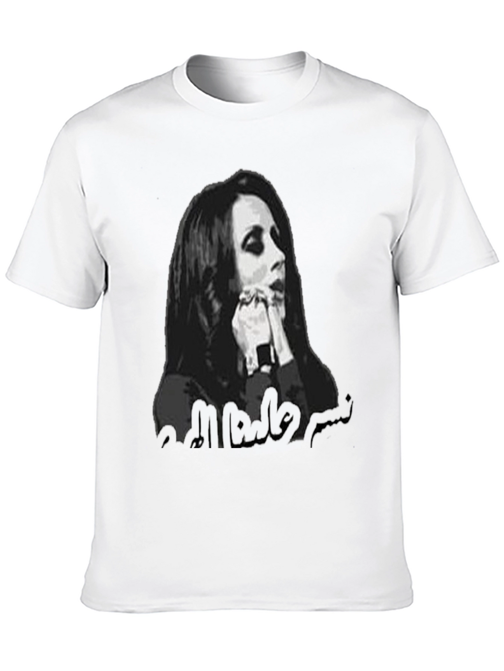 Unique Graphic T-Shirt - Womens Silhouette Design