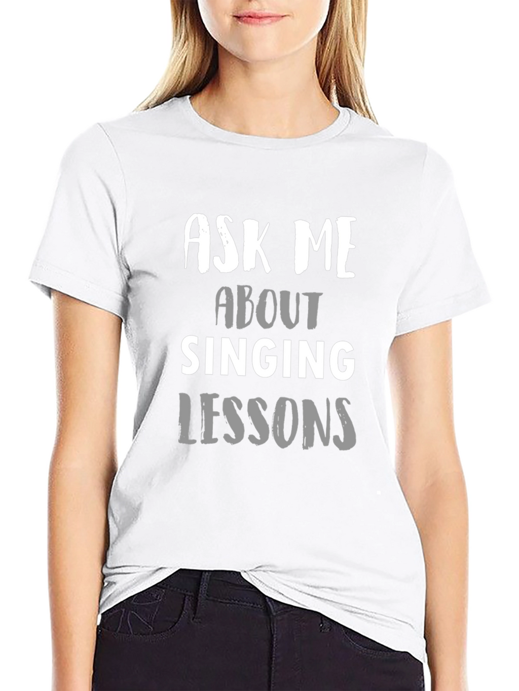 Ask Me About Singing Lessons T-Shirt