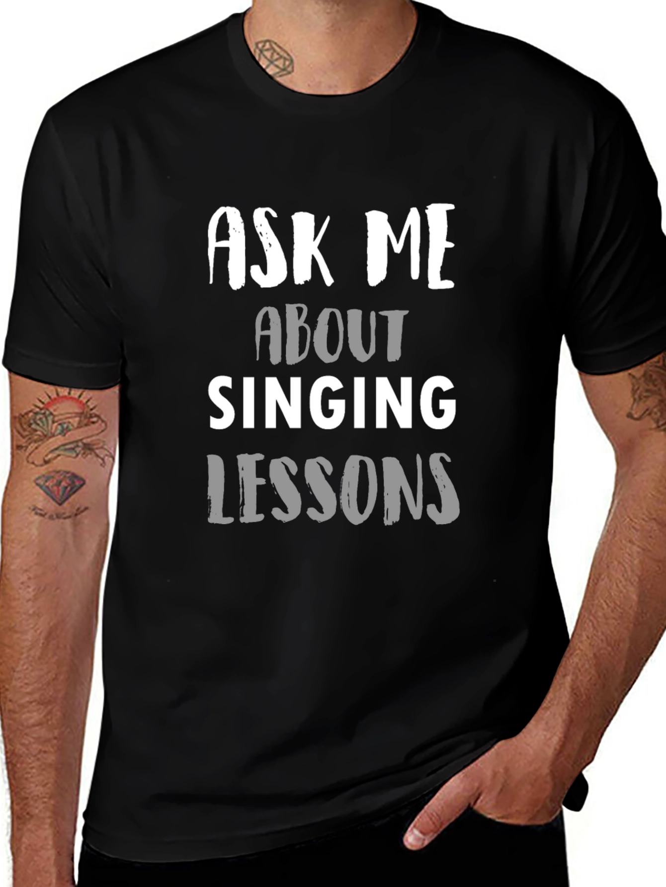 Ask Me About Singing Lessons T-Shirt