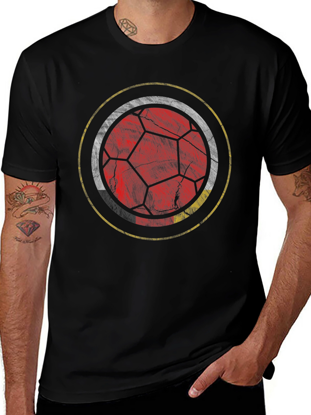 Belgium Flag Soccer T-Shirt