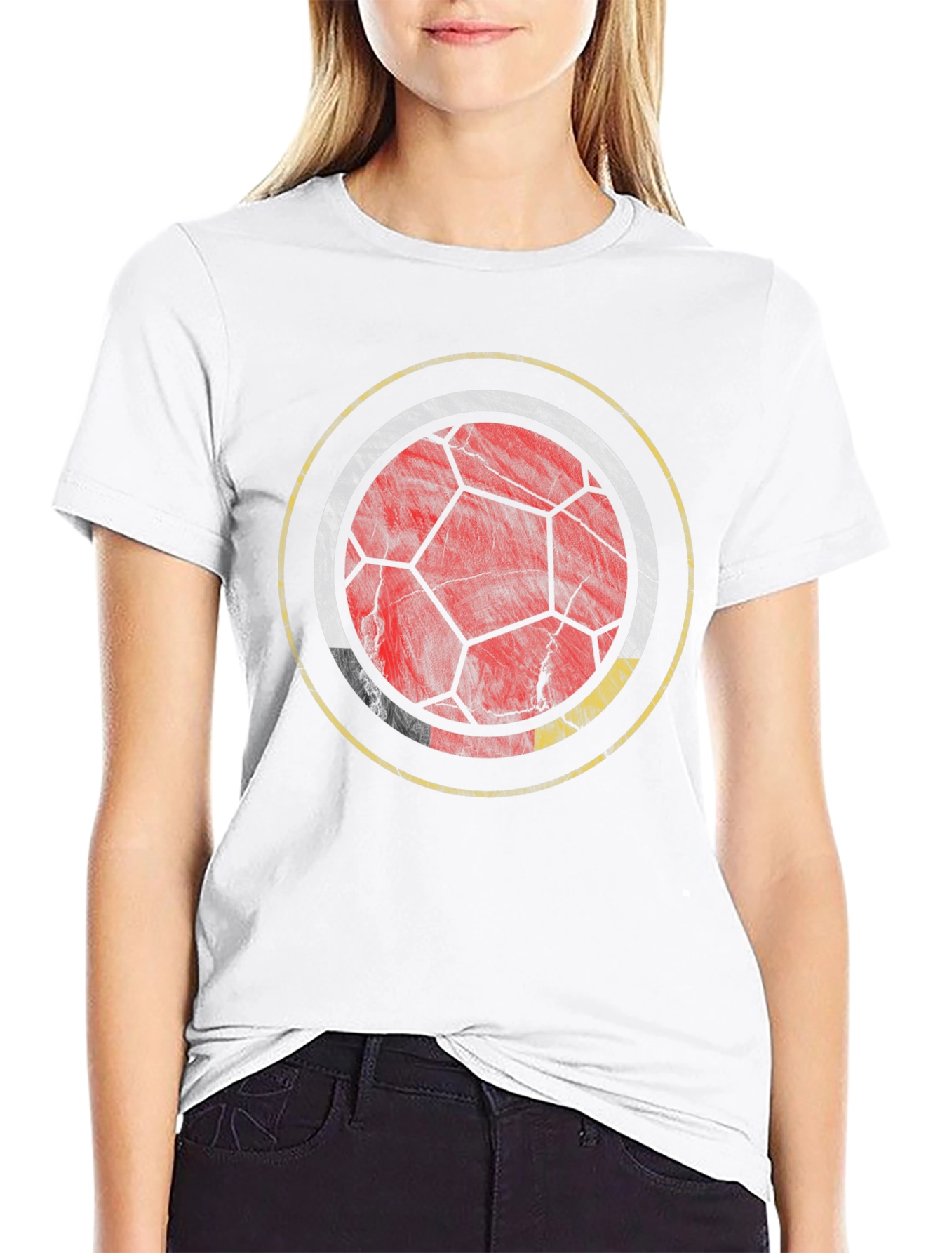 Belgium Flag Soccer T-Shirt