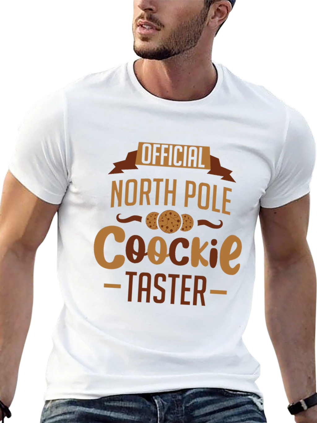 Official North Pole Cookie Taster T-Shirt