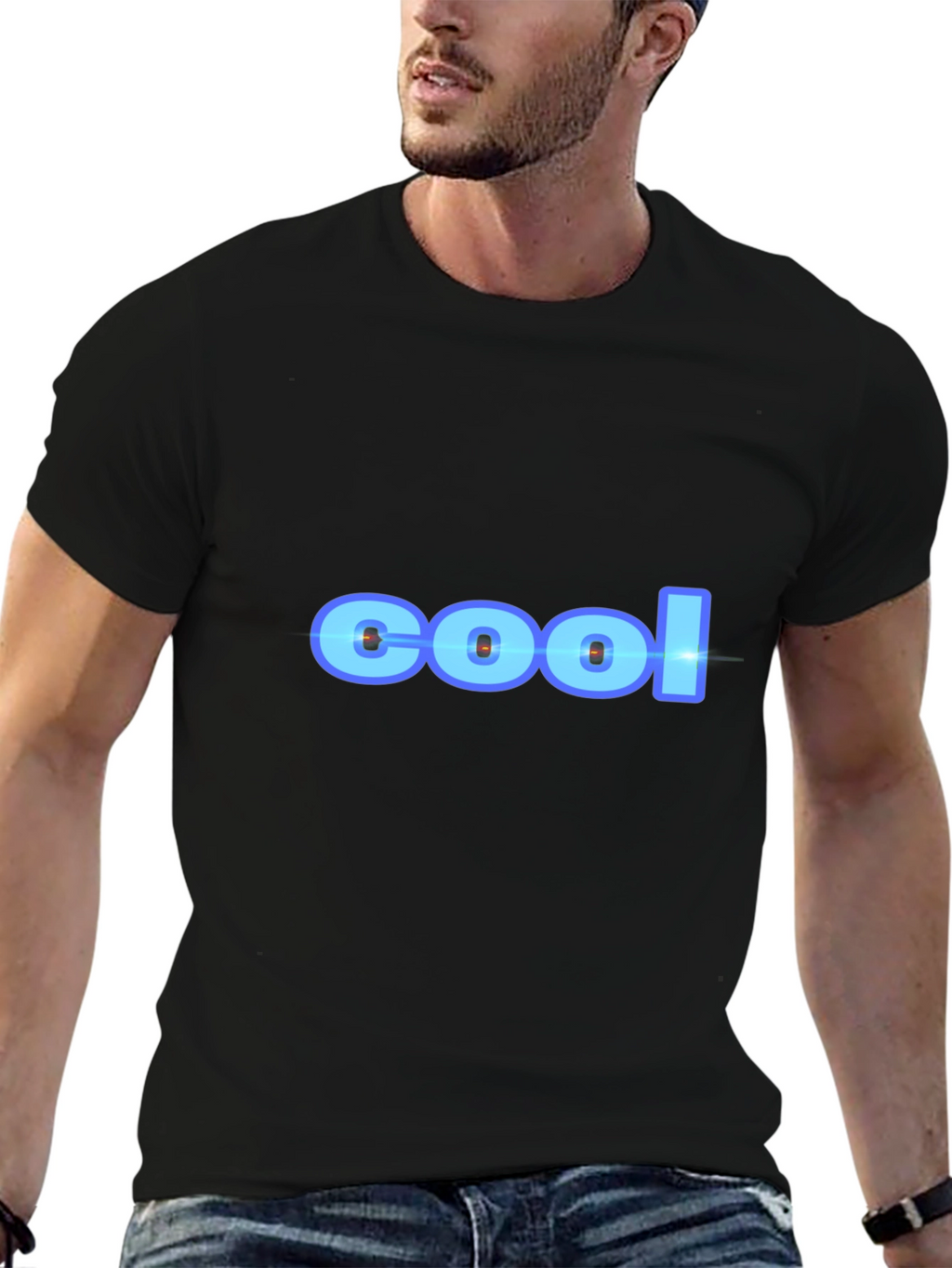 Cool Graphic Black T-Shirt