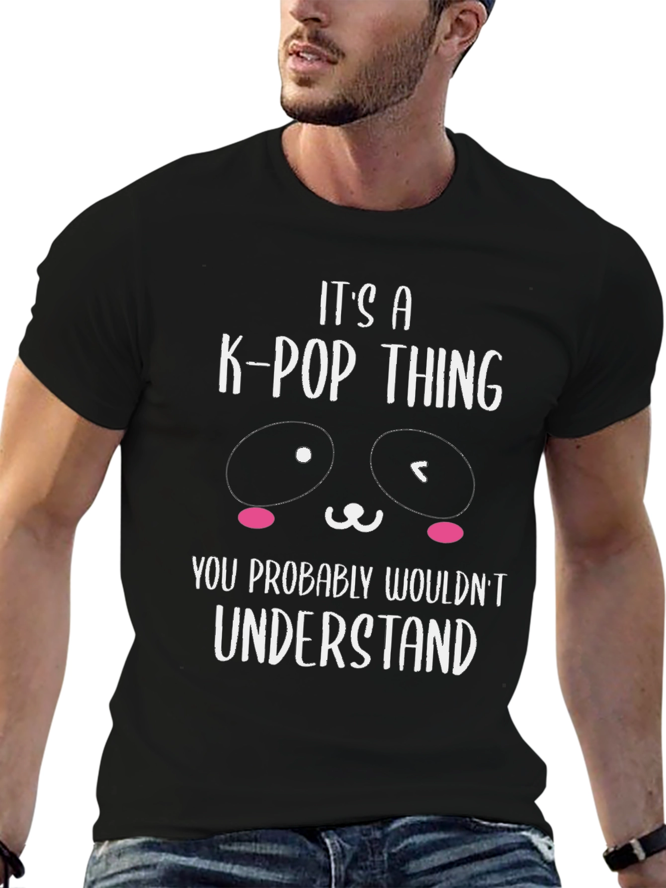 Its A K-Pop Thing T-Shirt Funny Panda Tee
