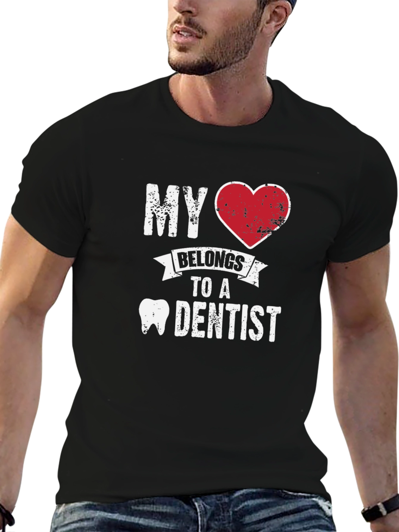 My Heart Belongs to a Dentist T-Shirt