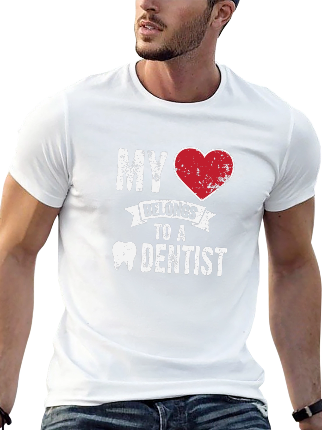 My Heart Belongs to a Dentist T-Shirt