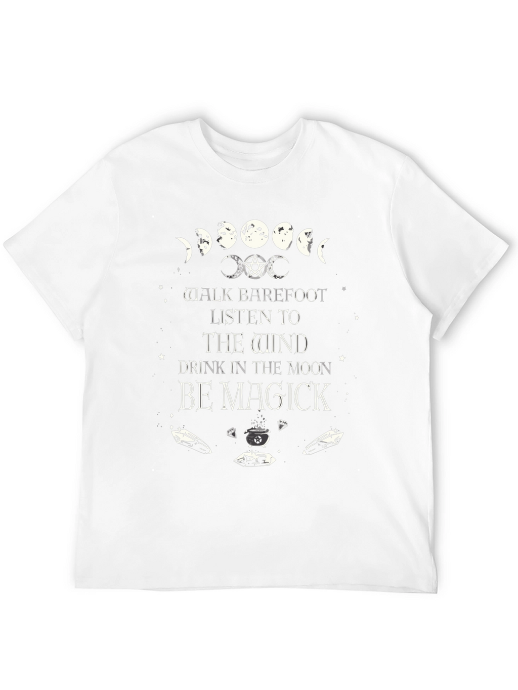 Magick Moon Phases T-Shirt - Witchy Vibes
