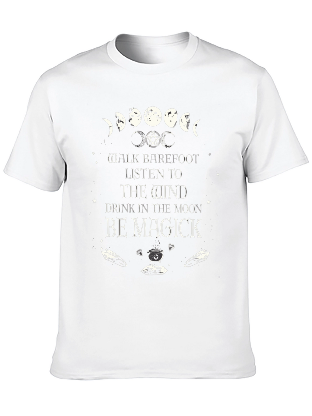 Magick Moon Phases T-Shirt - Witchy Vibes