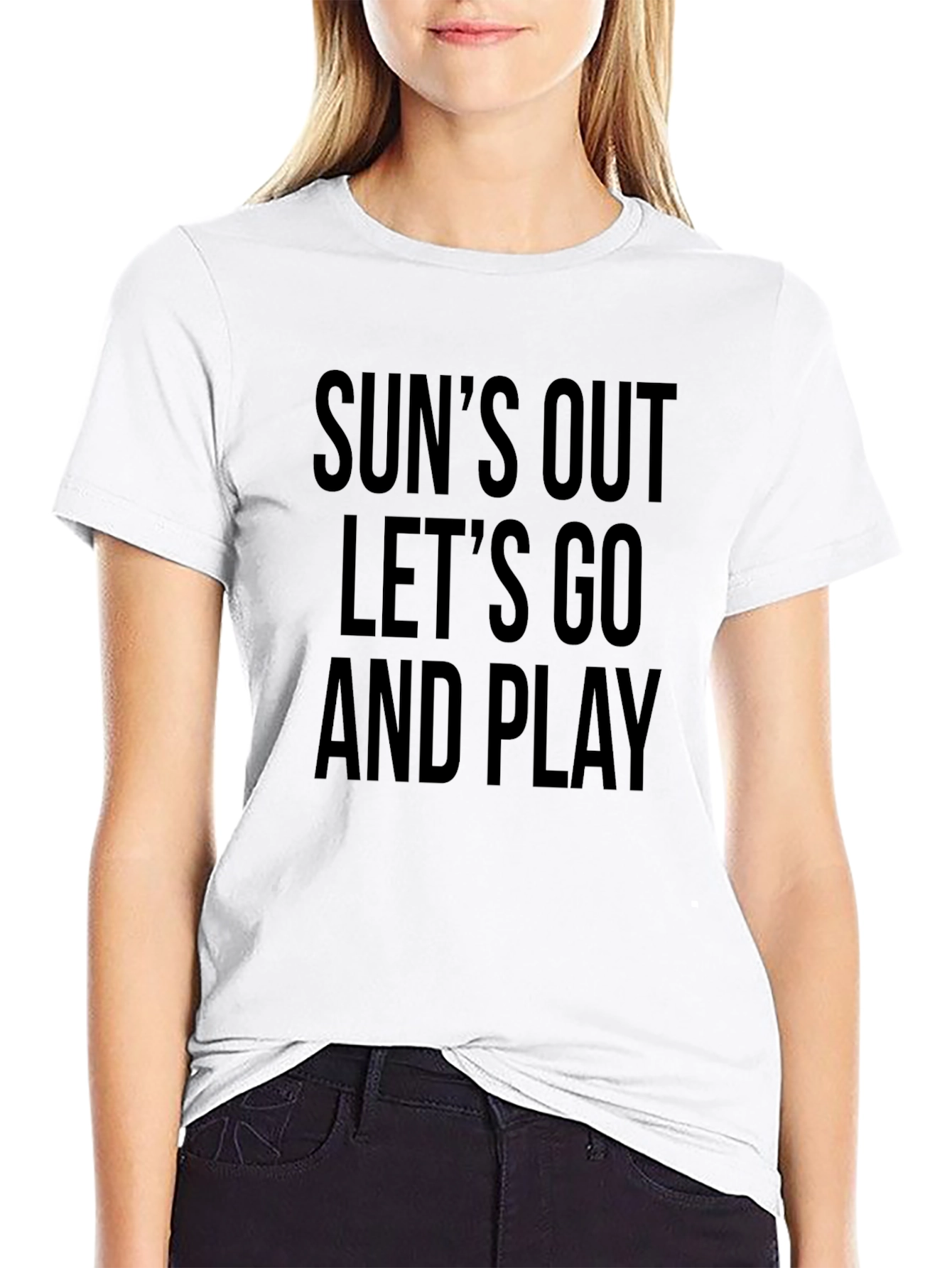 Suns Out Funs Out Black T-Shirt