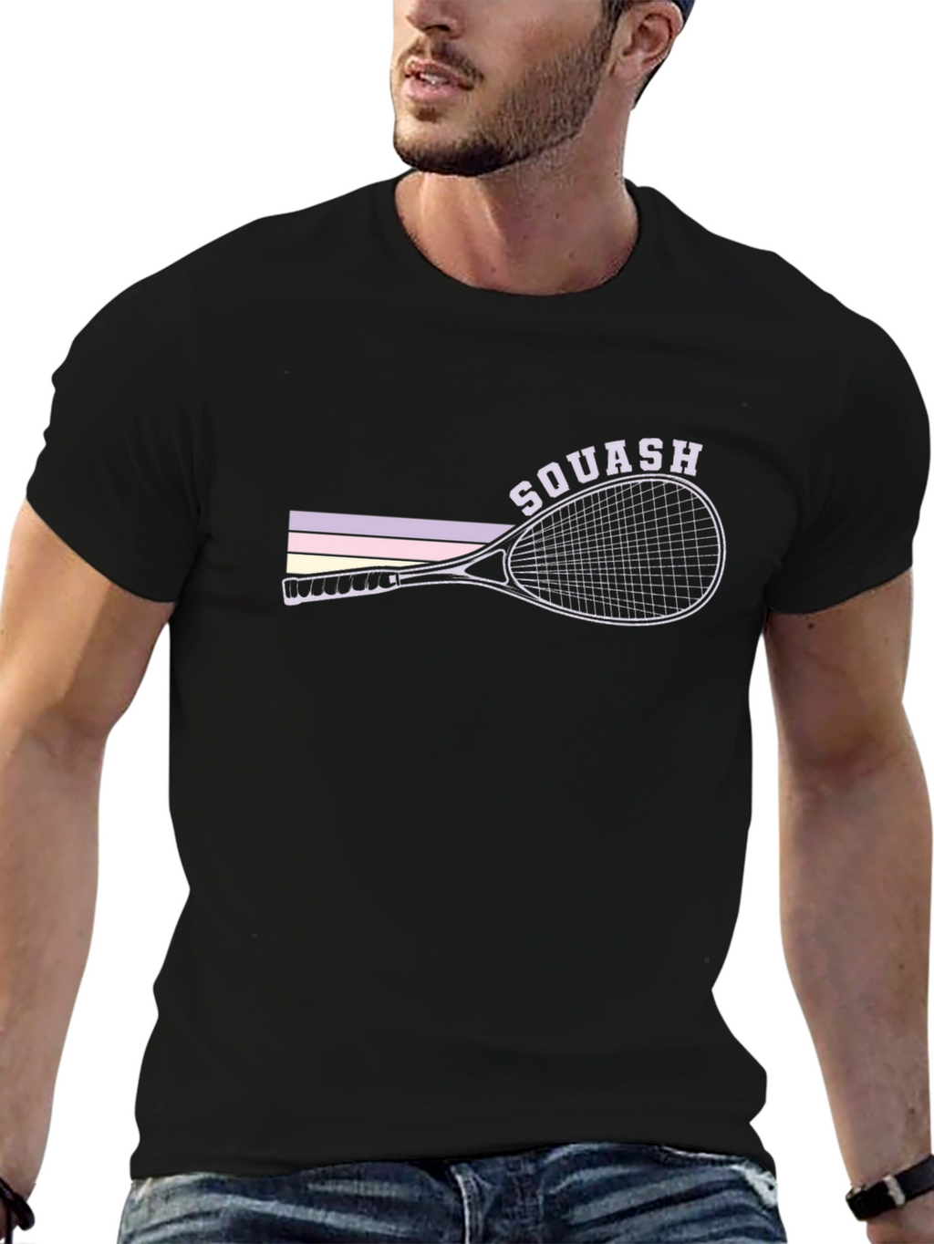 Squash Retro Graphic T-Shirt