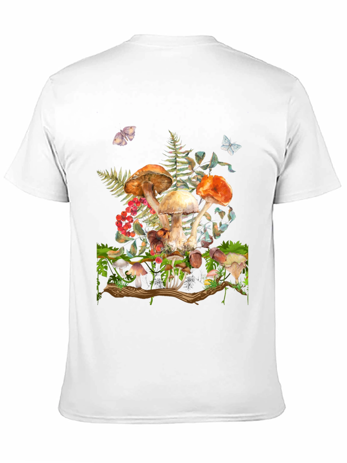 Mushroom Forest Graphic T-Shirt