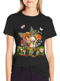Mushroom Forest Graphic T-Shirt
