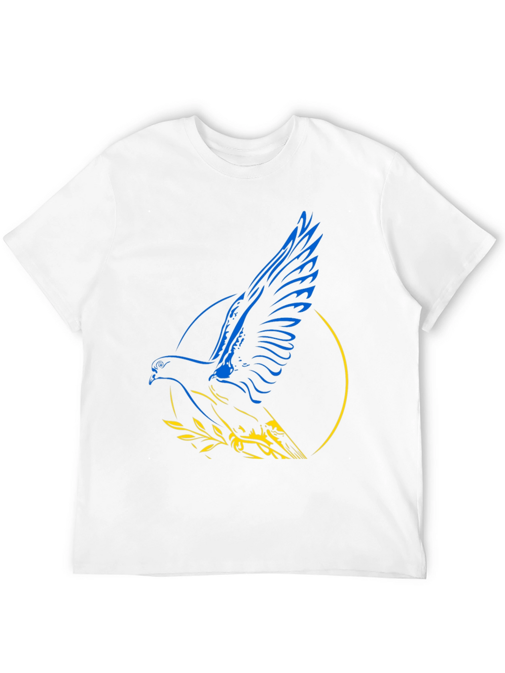 Ukraine Dove T-Shirt - Peace for Ukraine
