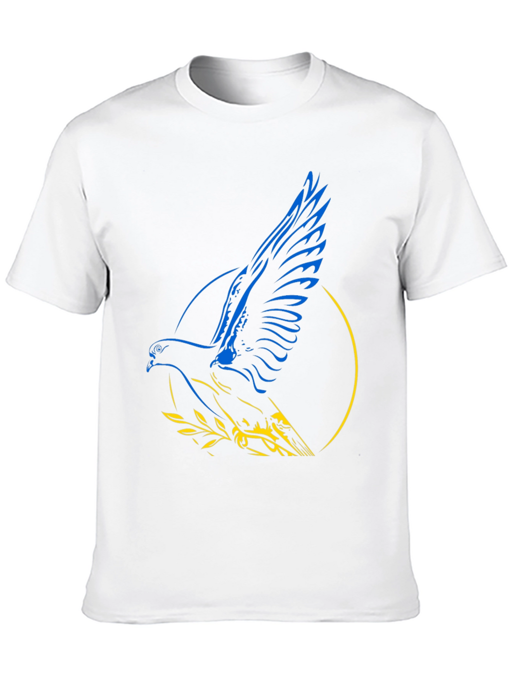Ukraine Dove T-Shirt - Peace for Ukraine