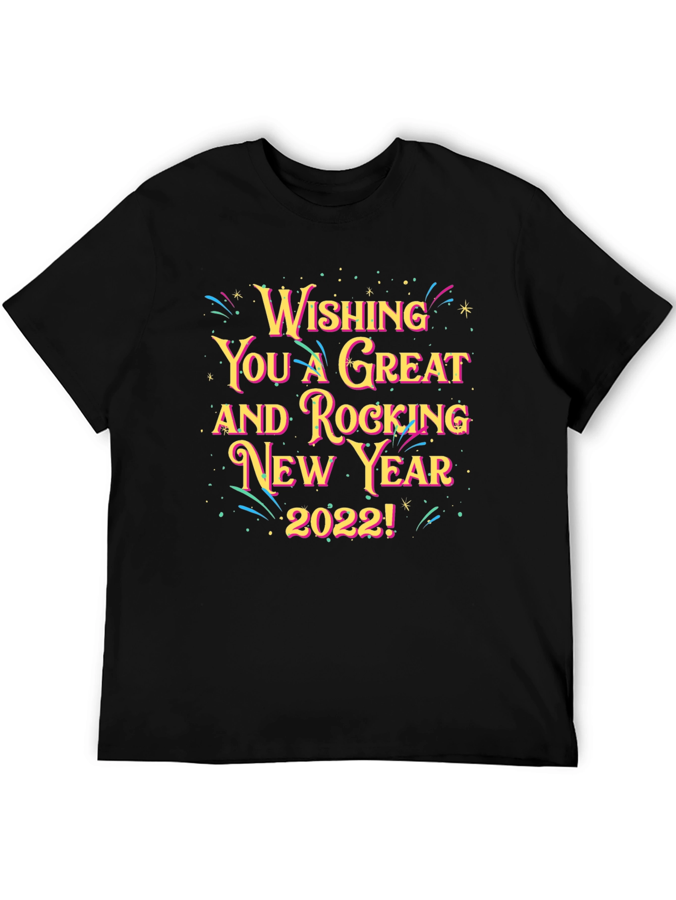 Rocking New Year 2022 Graphic T-Shirt