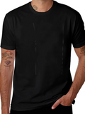 Classic Black Crew Neck T-Shirt - Casual Comfort