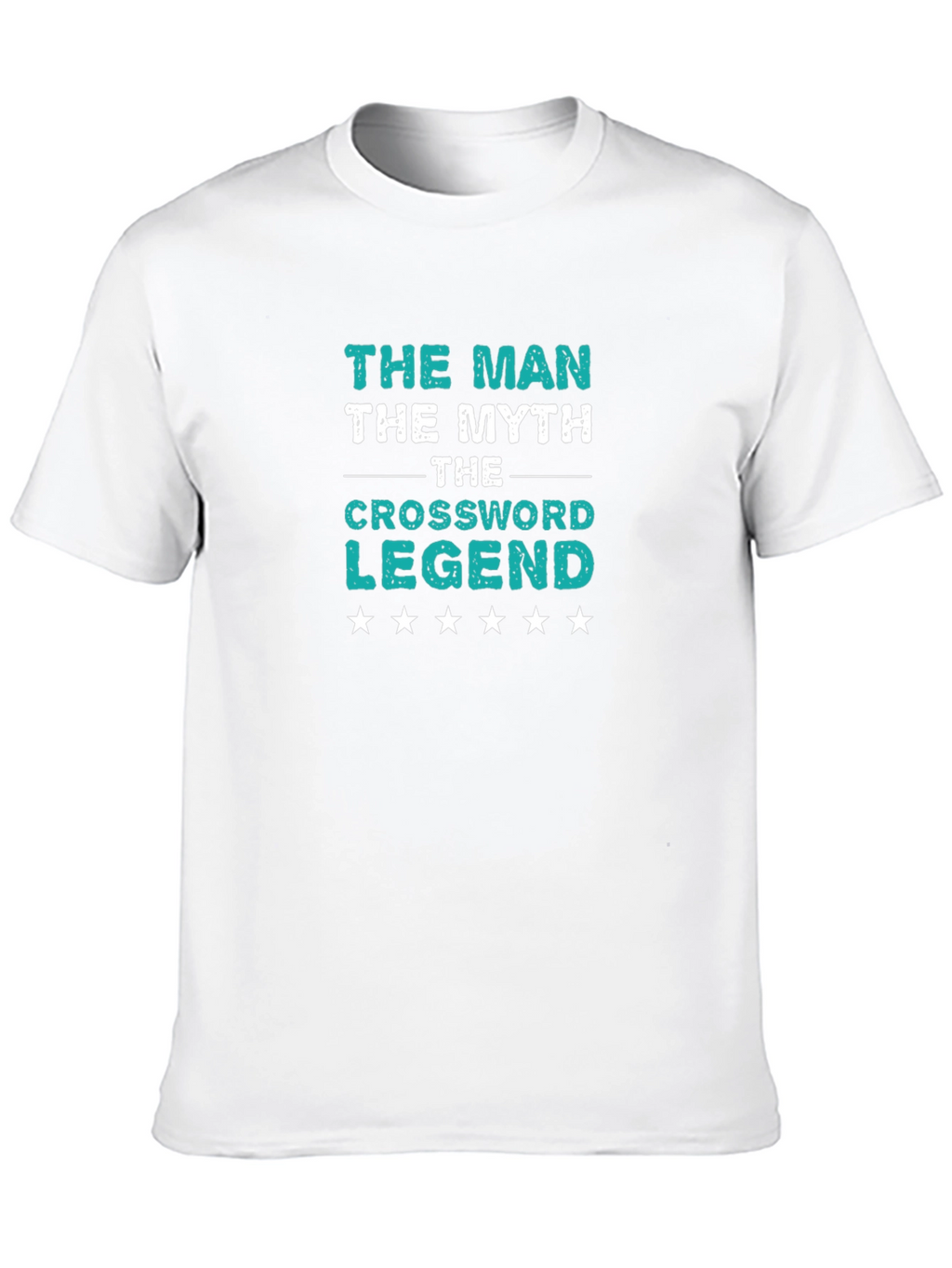 The Crossword Legend T-Shirt - Mythical Mans Tee