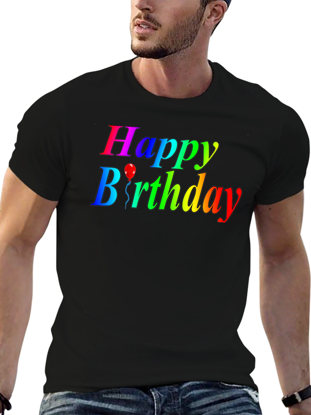 Happy Birthday Rainbow T-Shirt