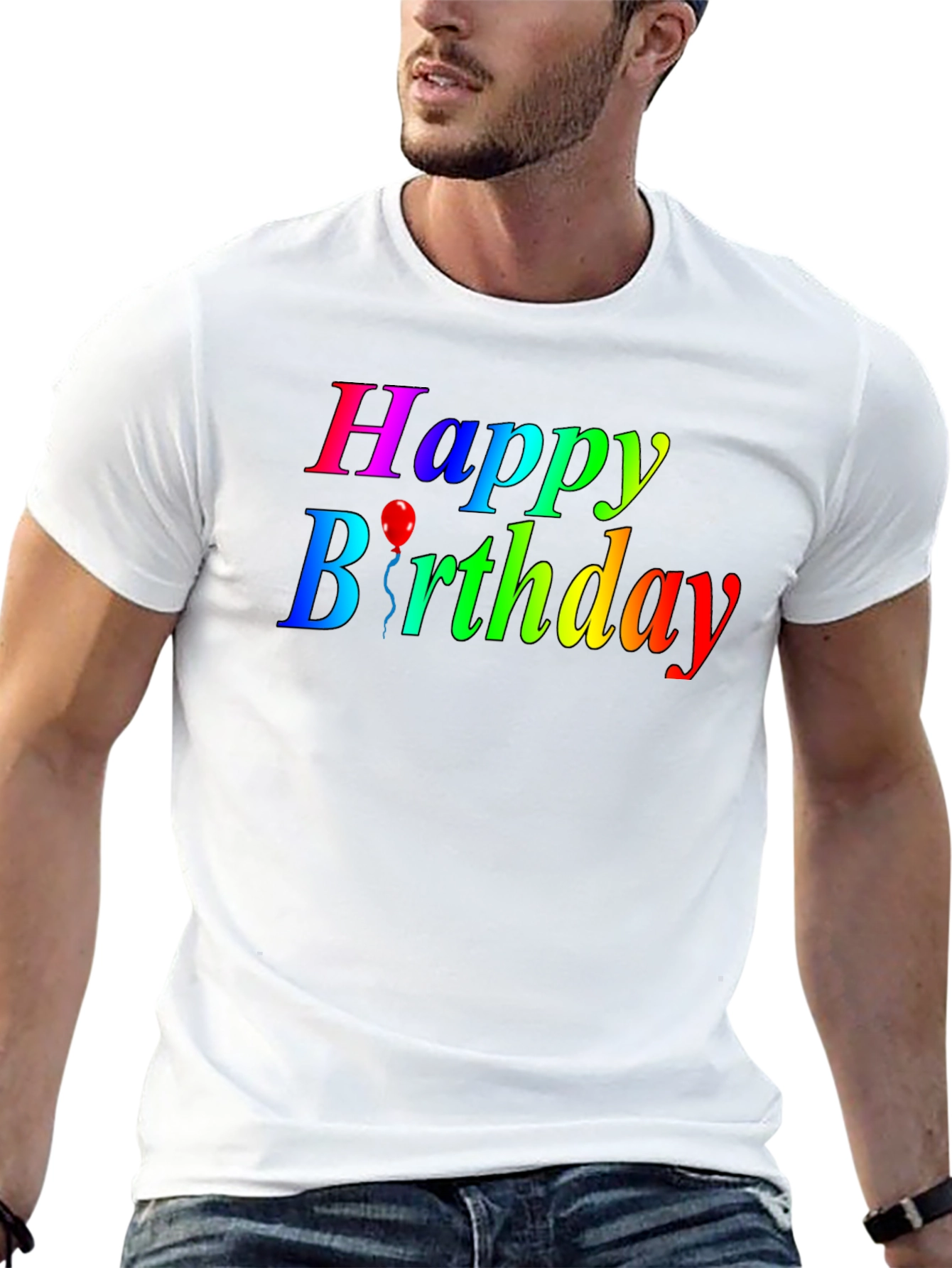 Happy Birthday Rainbow T-Shirt