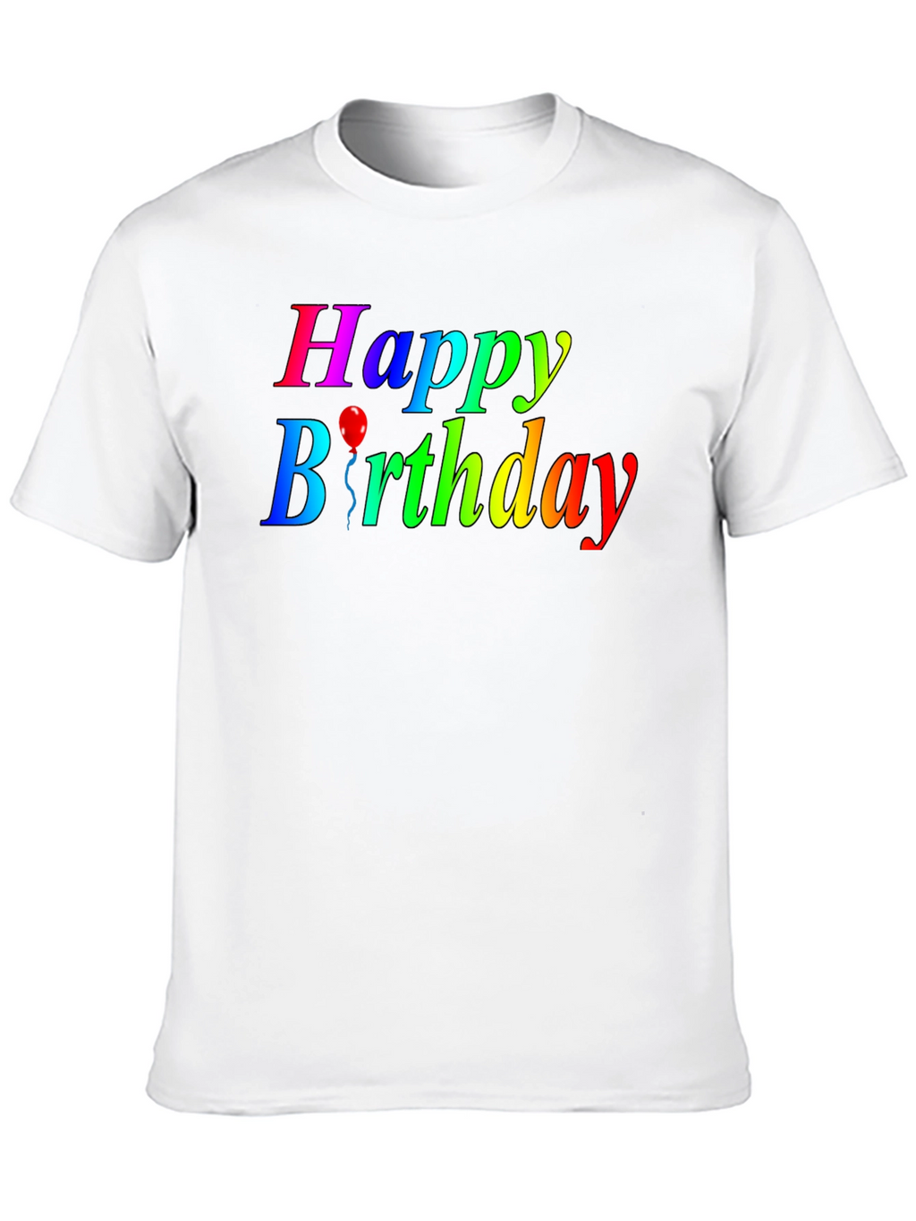 Happy Birthday Rainbow T-Shirt