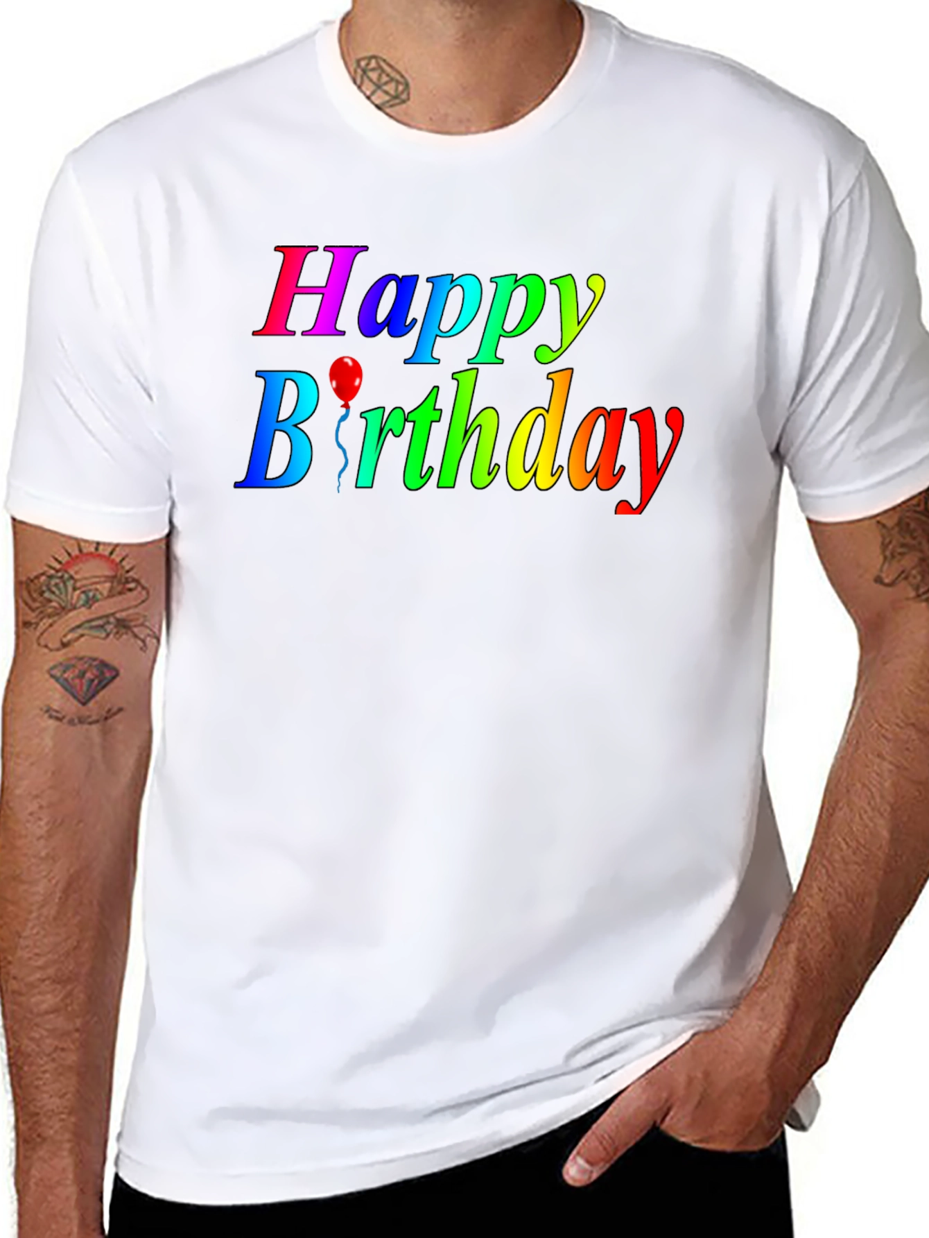 Happy Birthday Rainbow T-Shirt