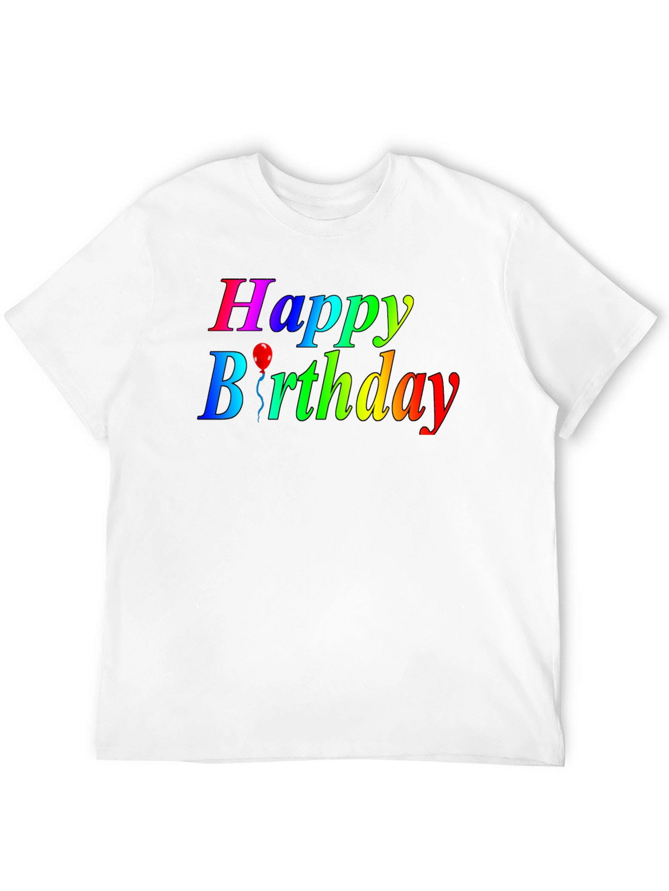 Happy Birthday Rainbow T-Shirt