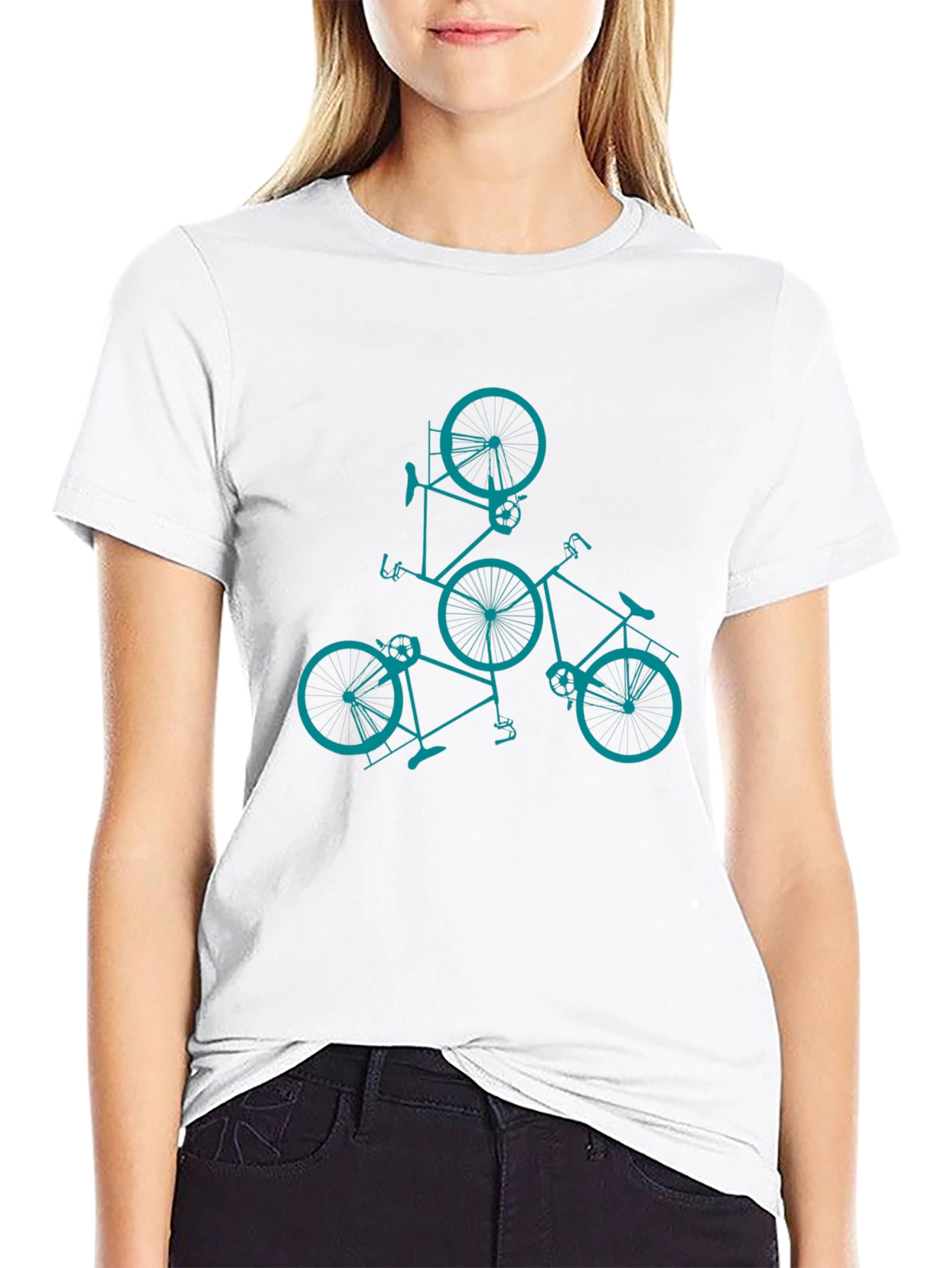 Stylish Bike Graphic Tee - Ride in Style