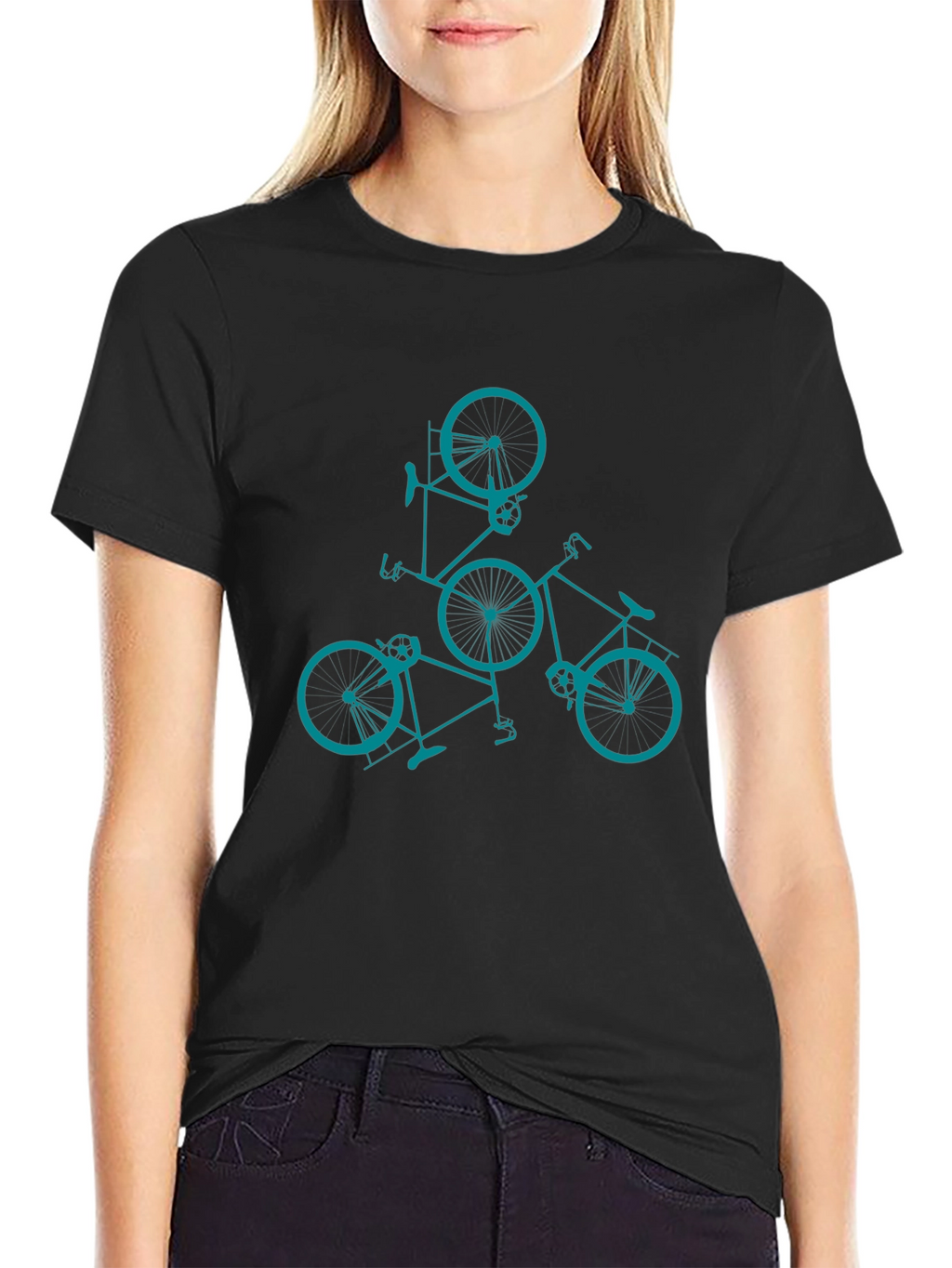 Stylish Bike Graphic Tee - Ride in Style