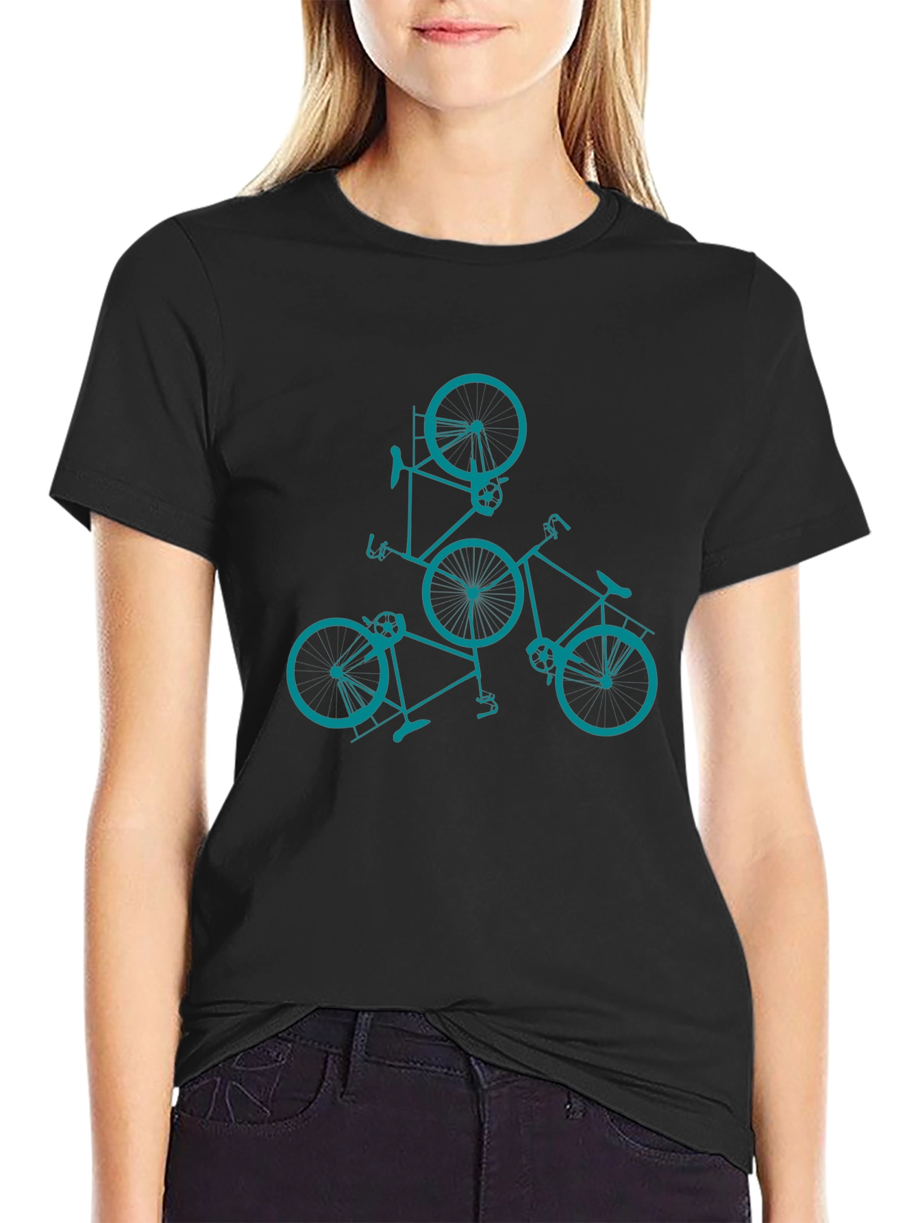 Stylish Bike Graphic Tee - Ride in Style