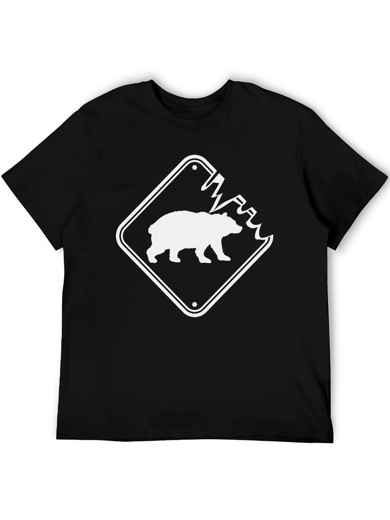 Bear Warning Sign T-Shirt