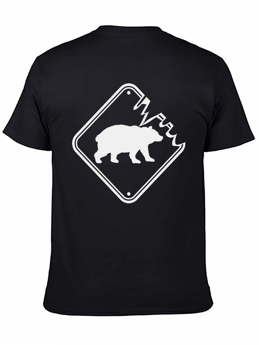 Bear Warning Sign T-Shirt