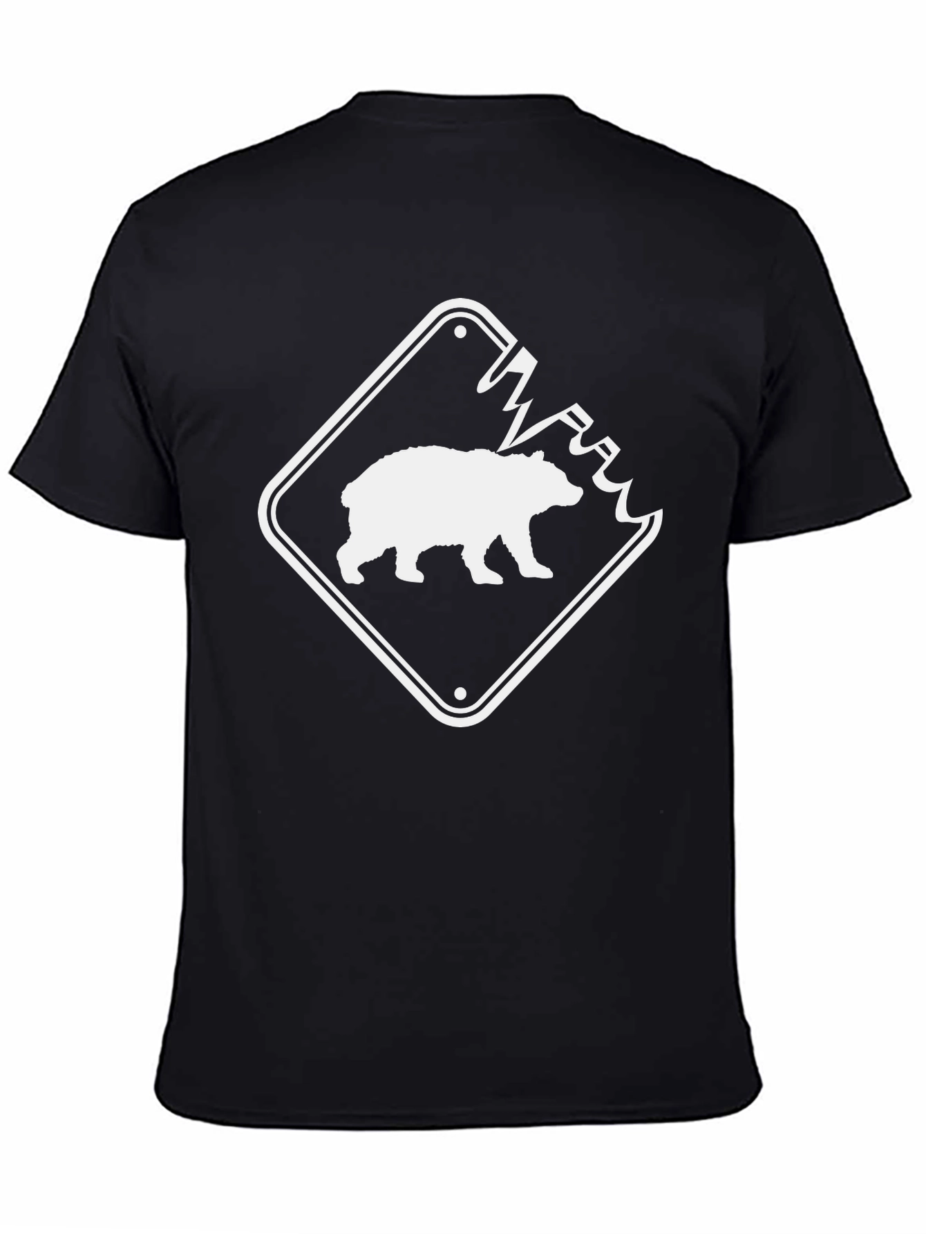 Bear Warning Sign T-Shirt