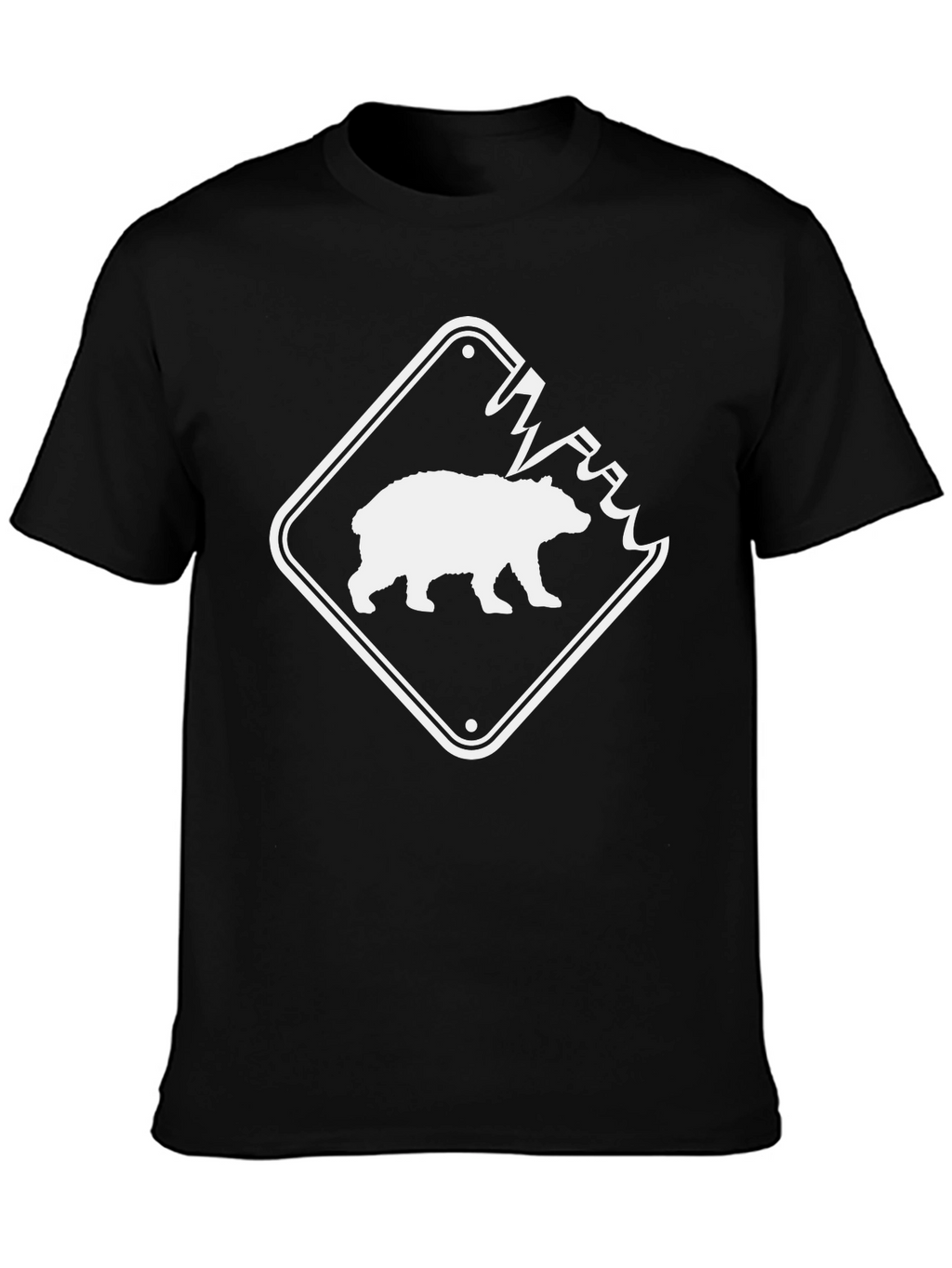 Bear Warning Sign T-Shirt