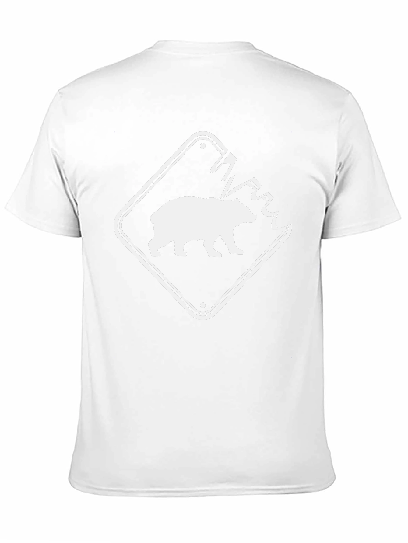 Bear Warning Sign T-Shirt
