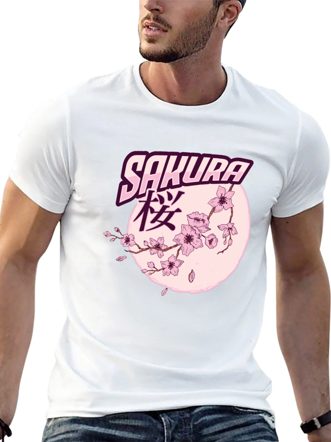 Sakura Cherry Blossom Graphic Tee