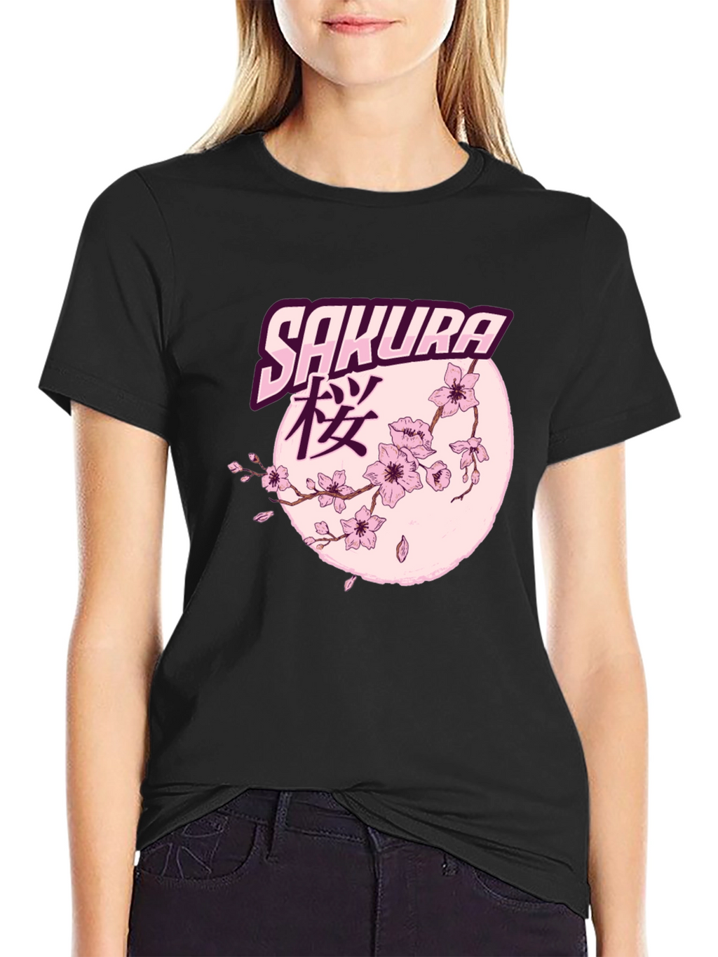 Sakura Cherry Blossom Graphic Tee