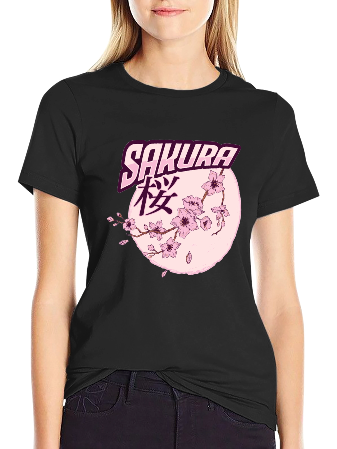 Sakura Cherry Blossom Graphic Tee
