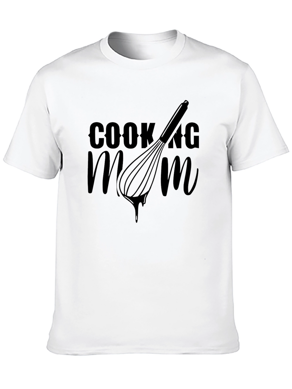 Cooking Mom Graphic T-Shirt - Black