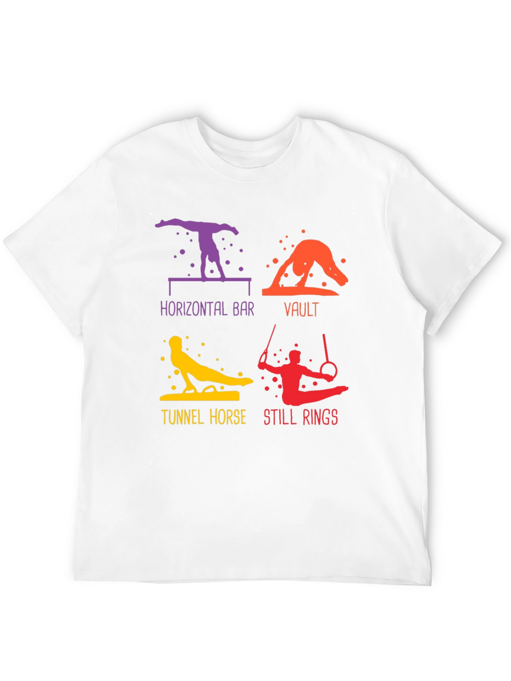 Gymnastics Moves Graphic T-Shirt Unisex