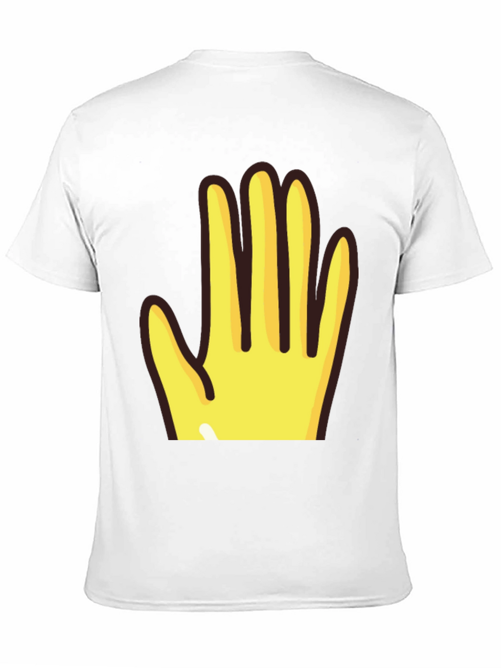 Emoji Hand Black T-Shirt