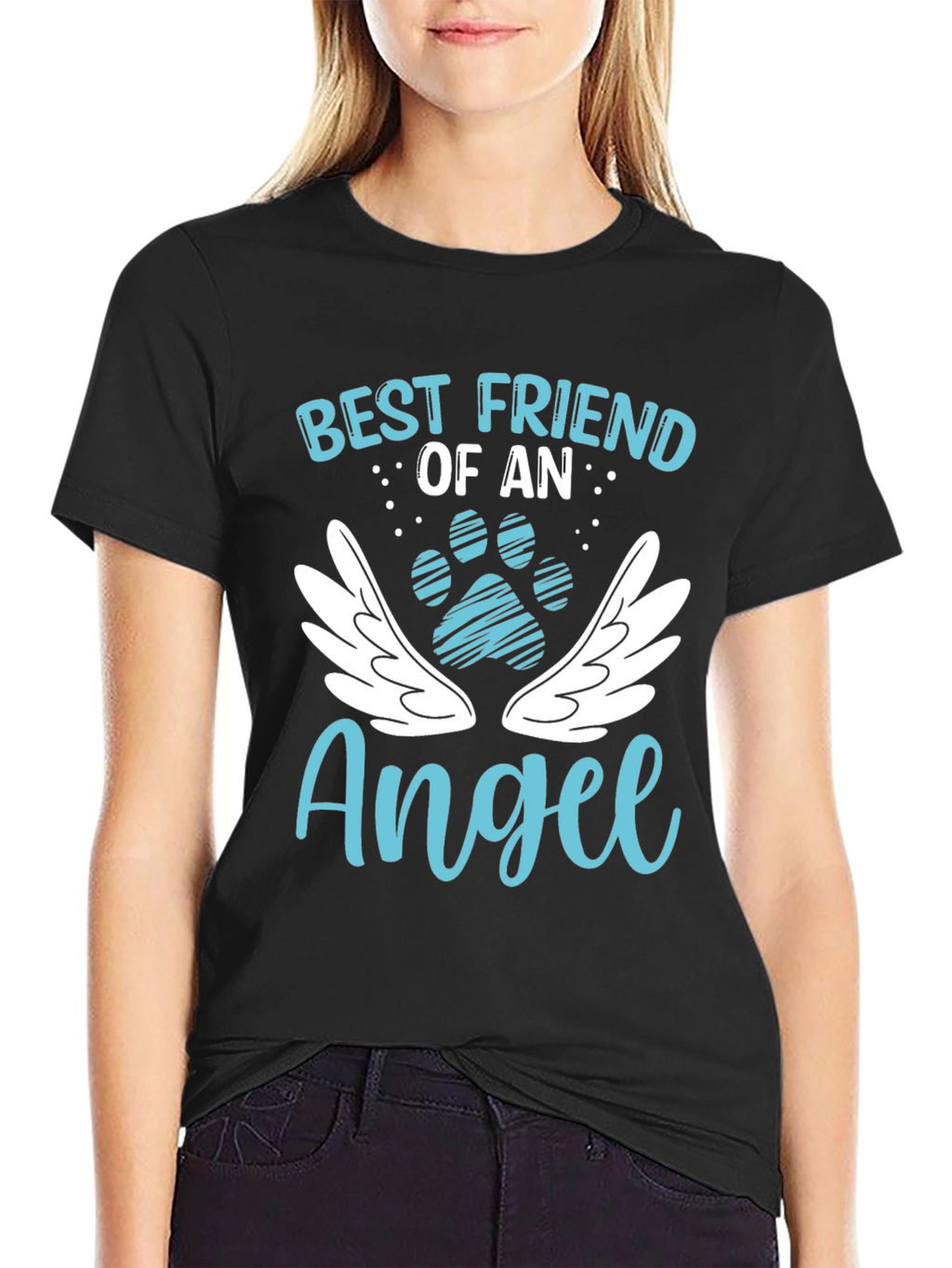 Best Friend of an Angel Pet Memorial T-Shirt