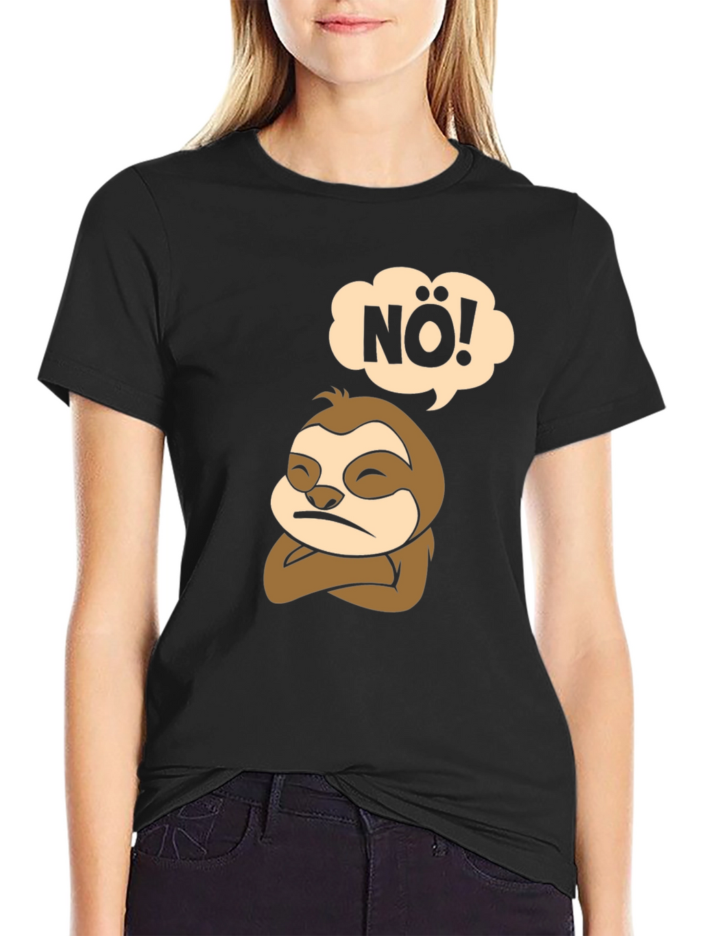 Funny Sloth NÖ! T-Shirt