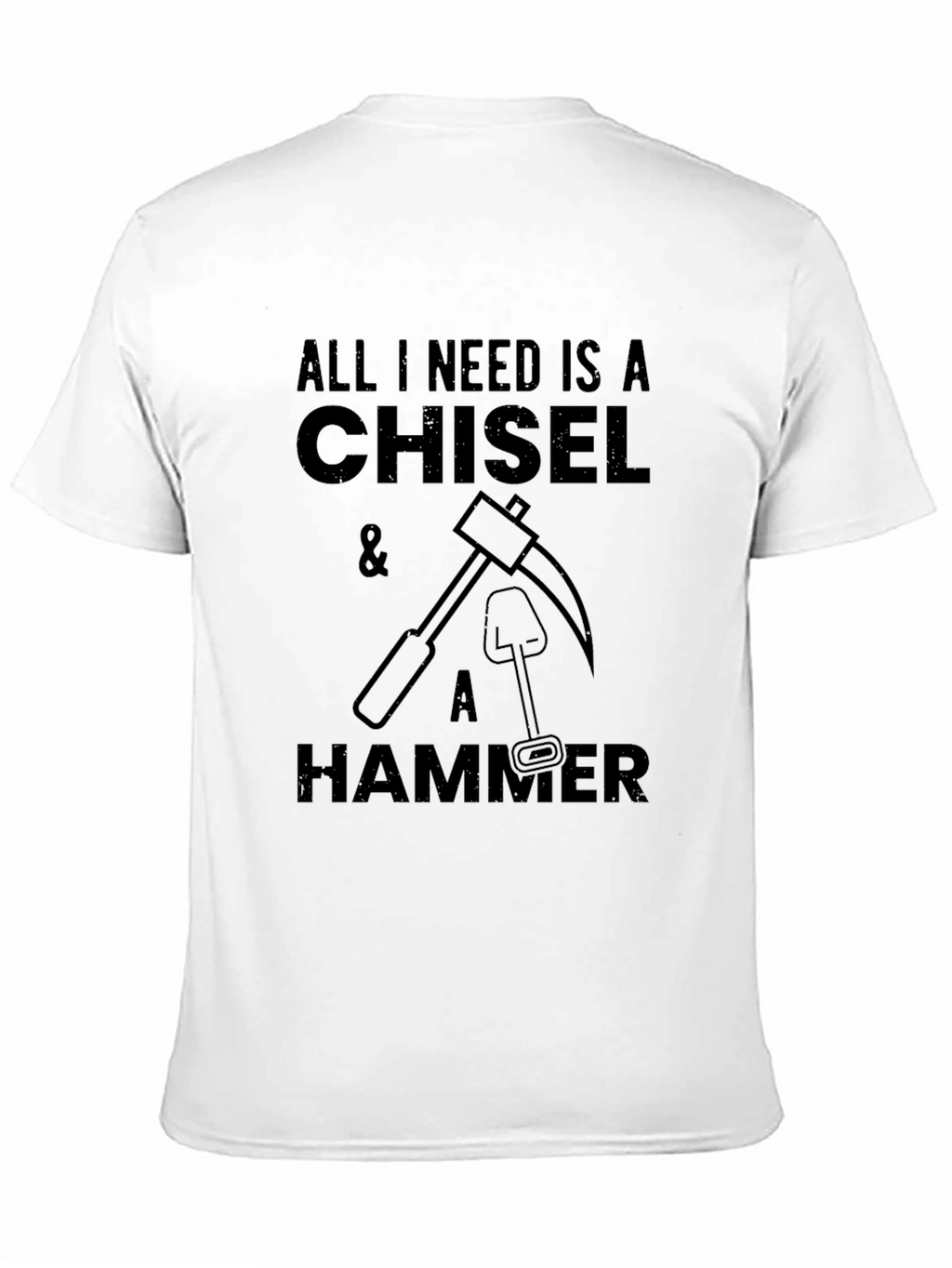 Chisel and Hammer Graphic T-Shirt
