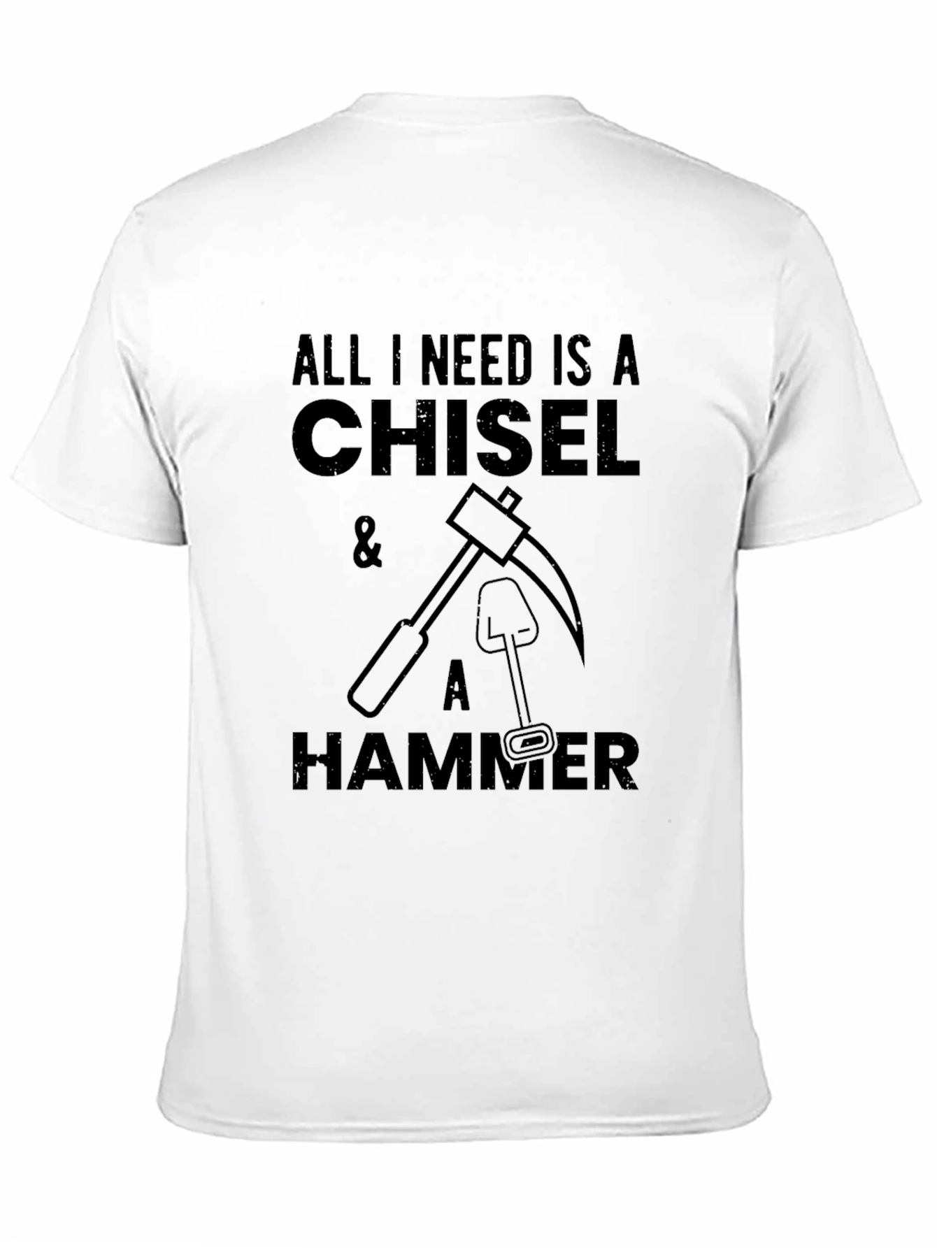 Chisel and Hammer Graphic T-Shirt