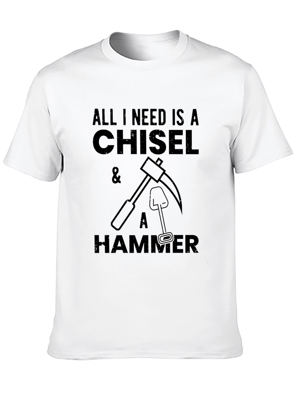 Chisel and Hammer Graphic T-Shirt