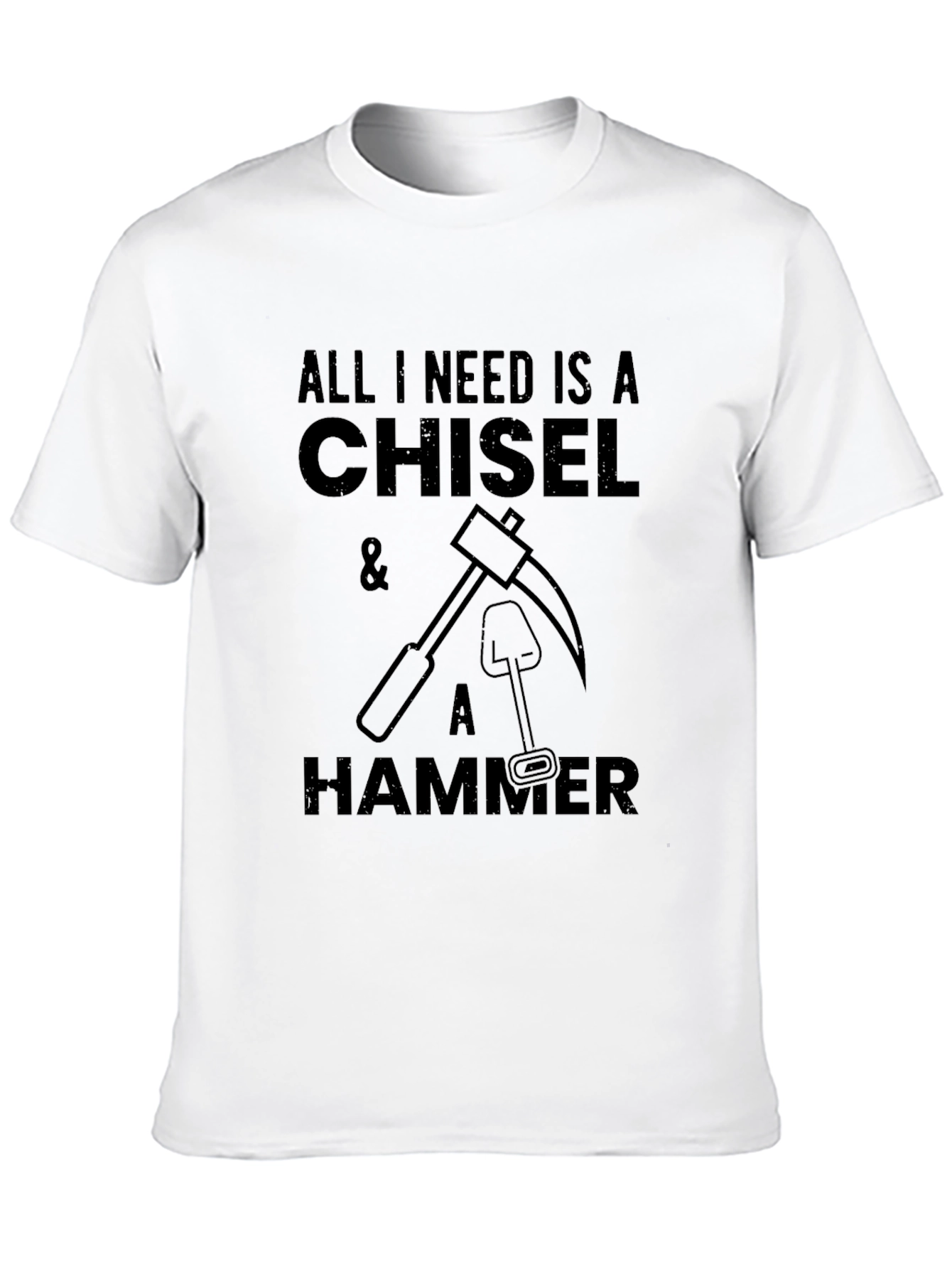 Chisel and Hammer Graphic T-Shirt