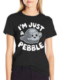 Im Just A Pebble Graphic T-Shirt