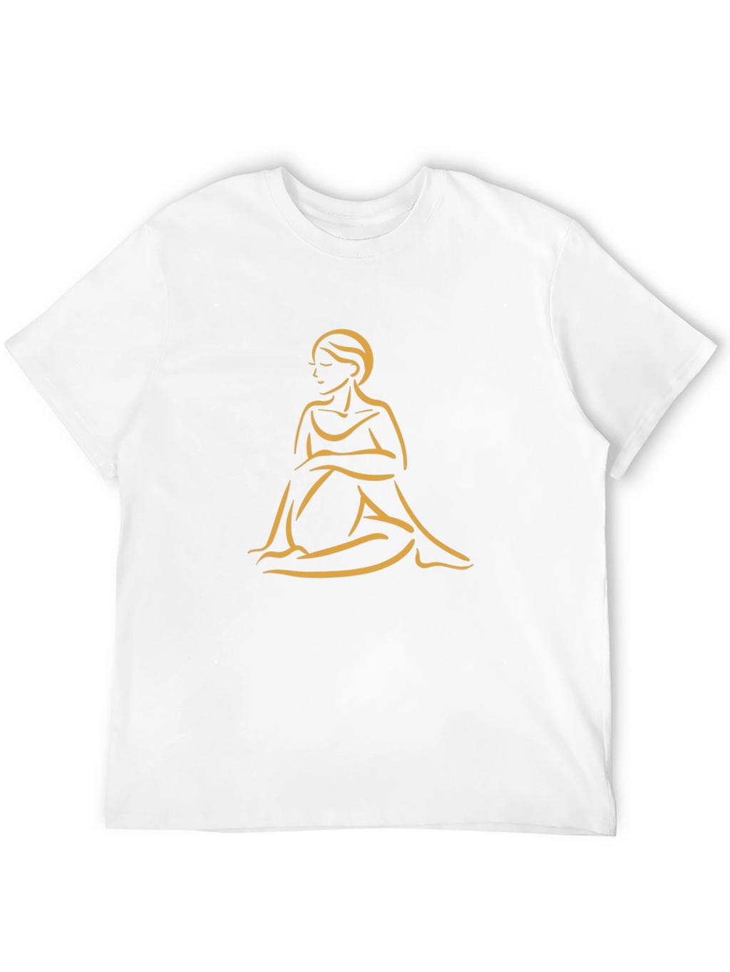 Elegant Woman Graphic Tee - Black