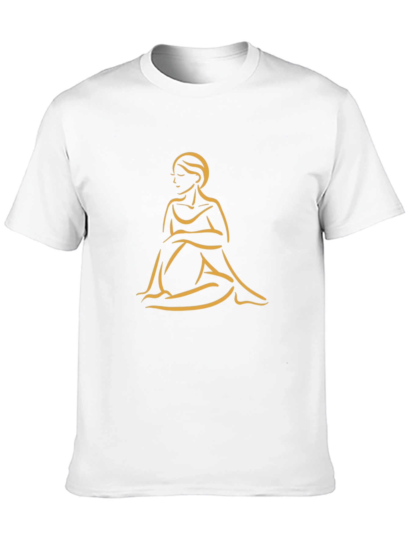 Elegant Woman Graphic Tee - Black